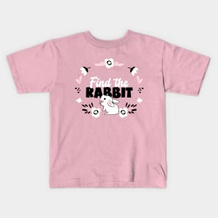 Easter Bunny Rabbit Cute Happy Easter Kids T-Shirt